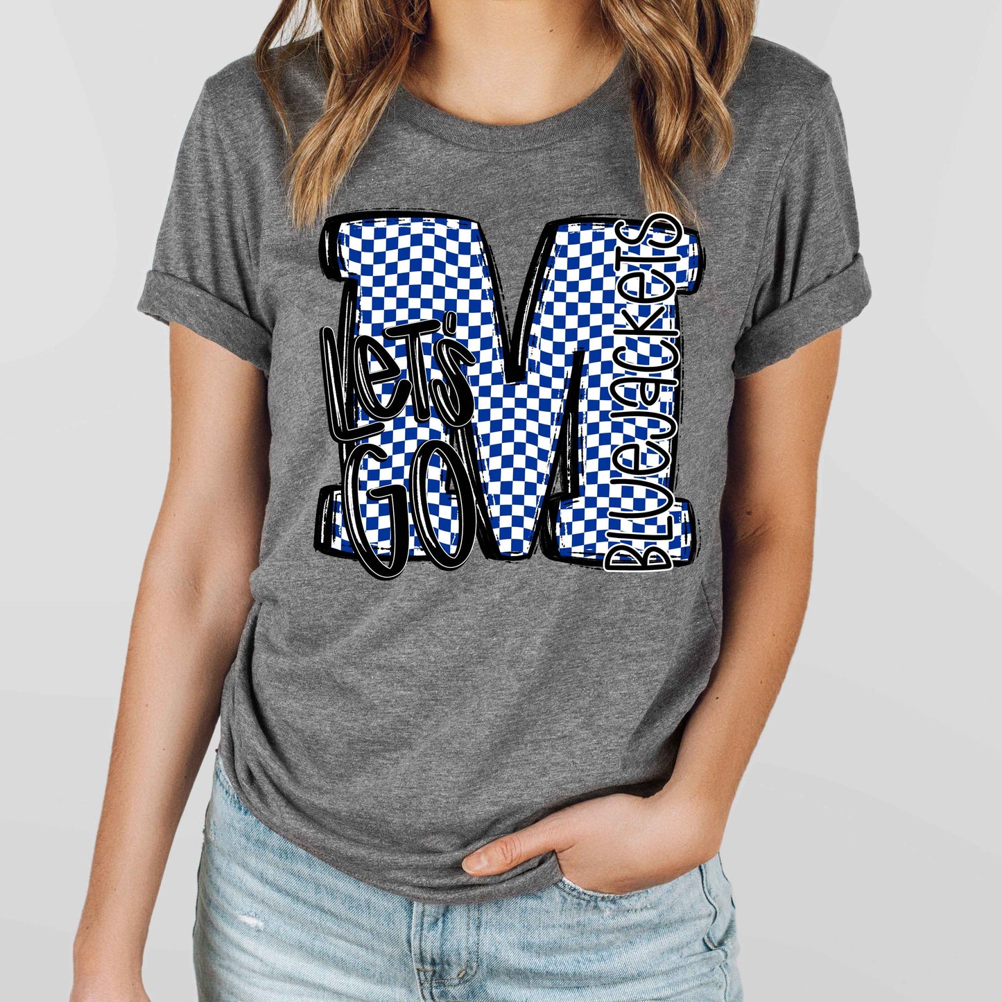 Let's Go Checkered Spirit Shirt