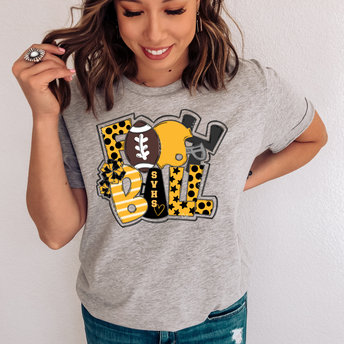 Springs Valley Funky Football Shirt