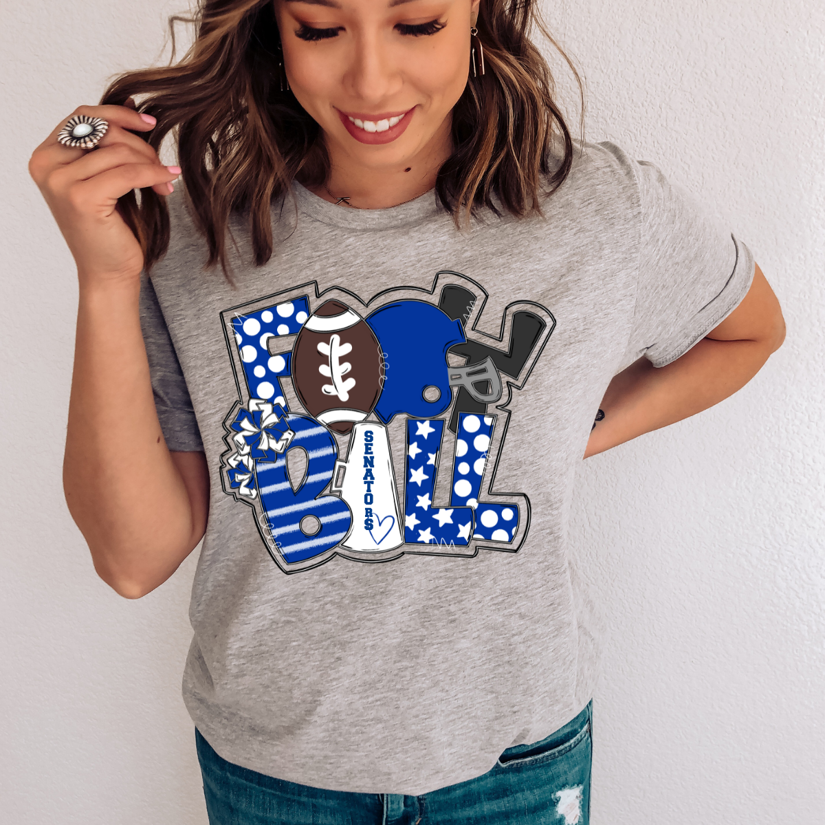 West Washington Funky Football Shirt