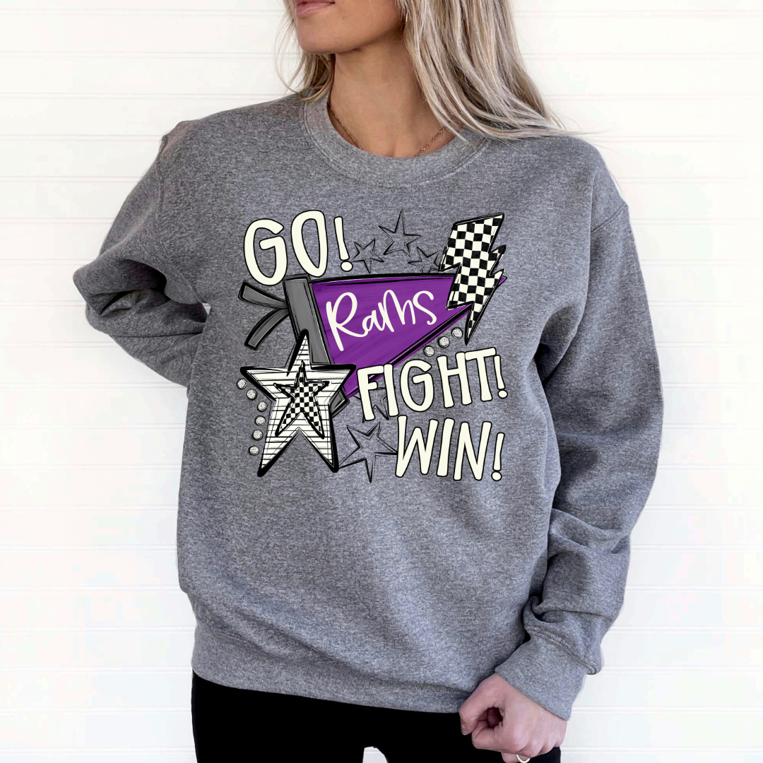 Go Fight Win Sweatshirts