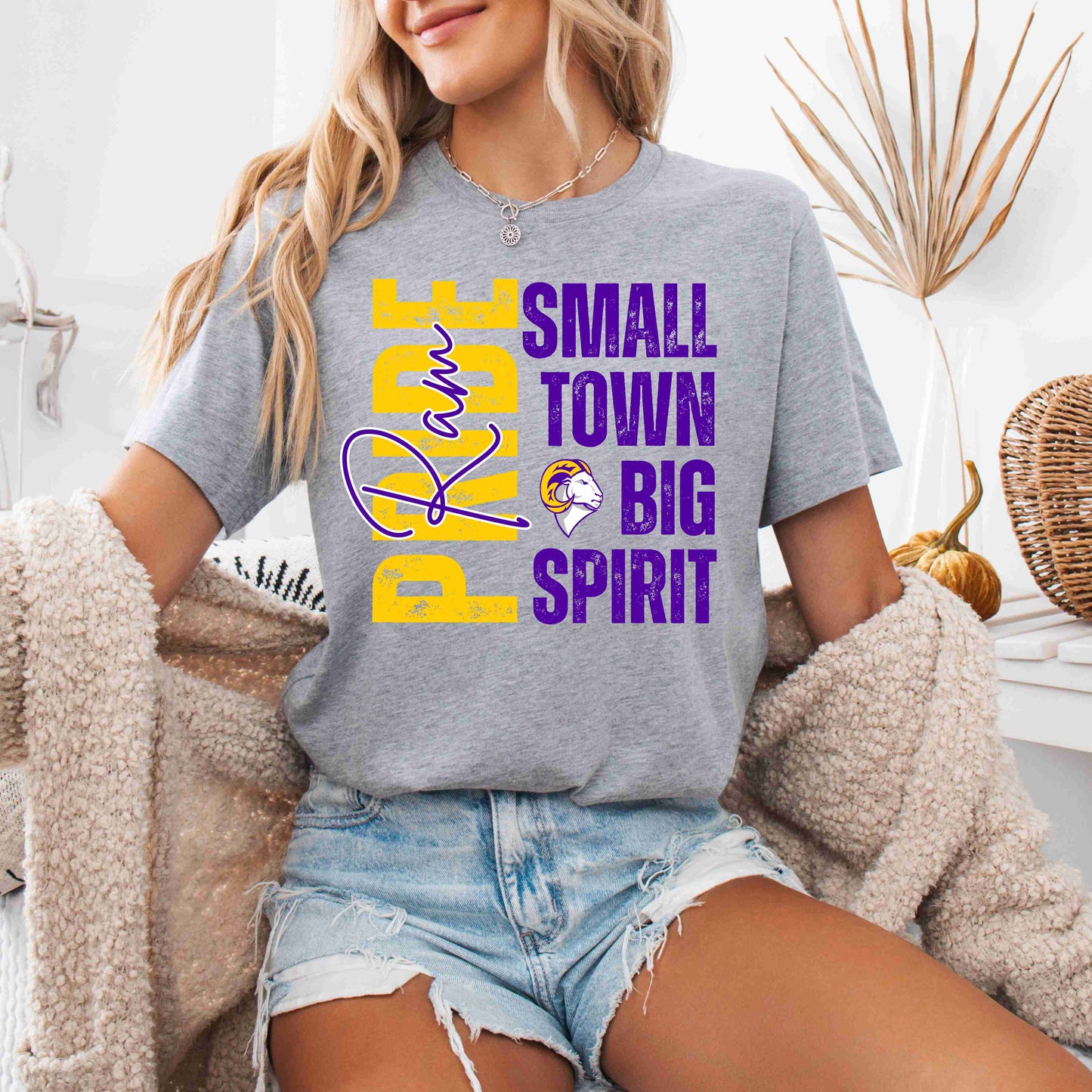 Small Town Big Spirit Custom Spirit Shirt