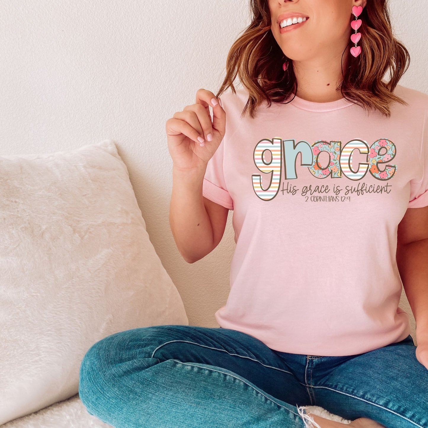 His Grace is Sufficient T-Shirt