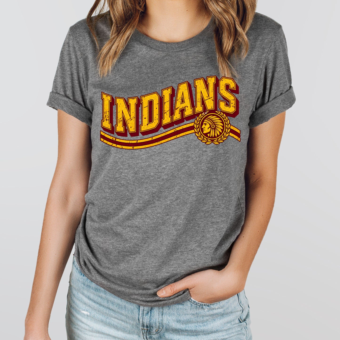 Indians Vintage Mascot Shirt