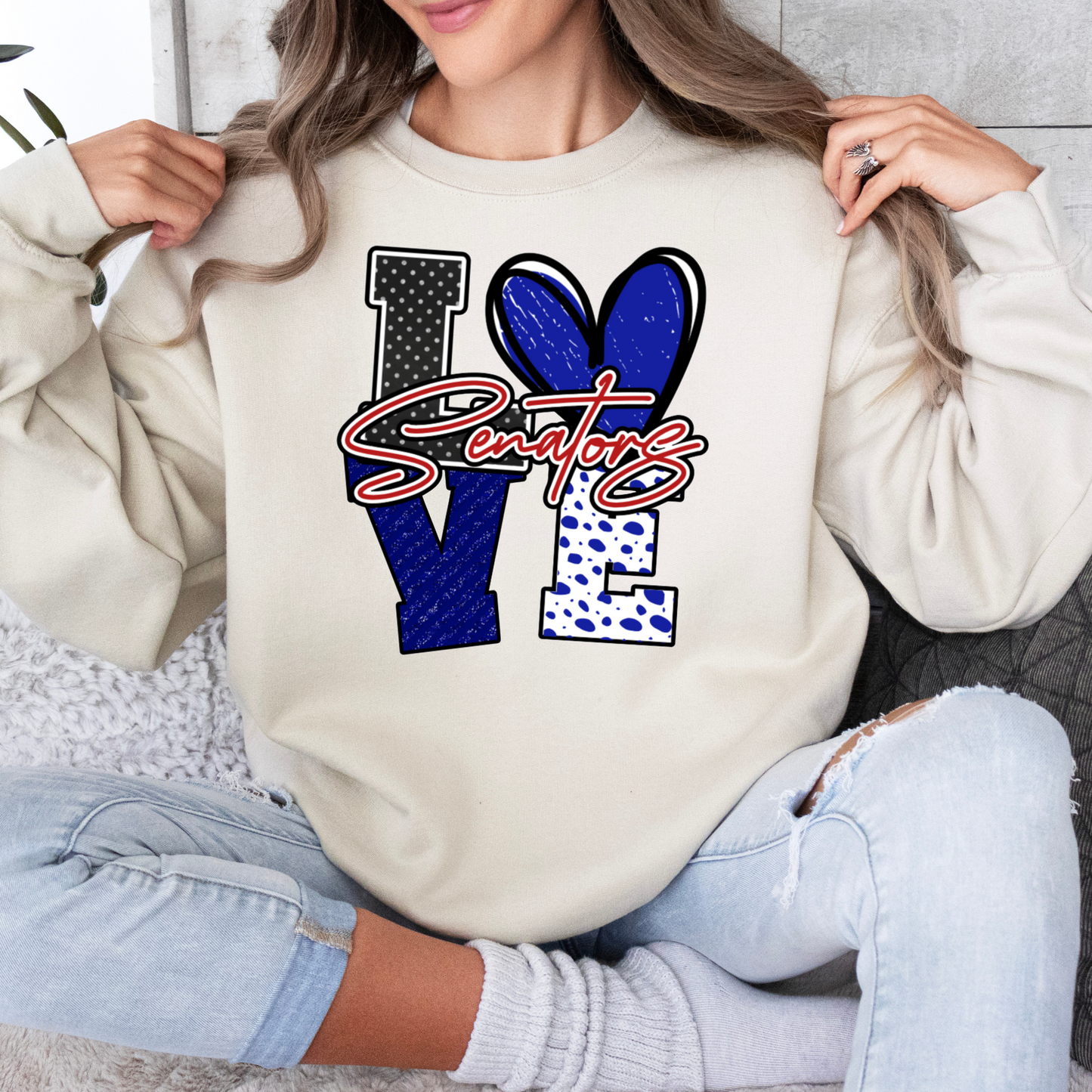Love Senators Sweatshirt