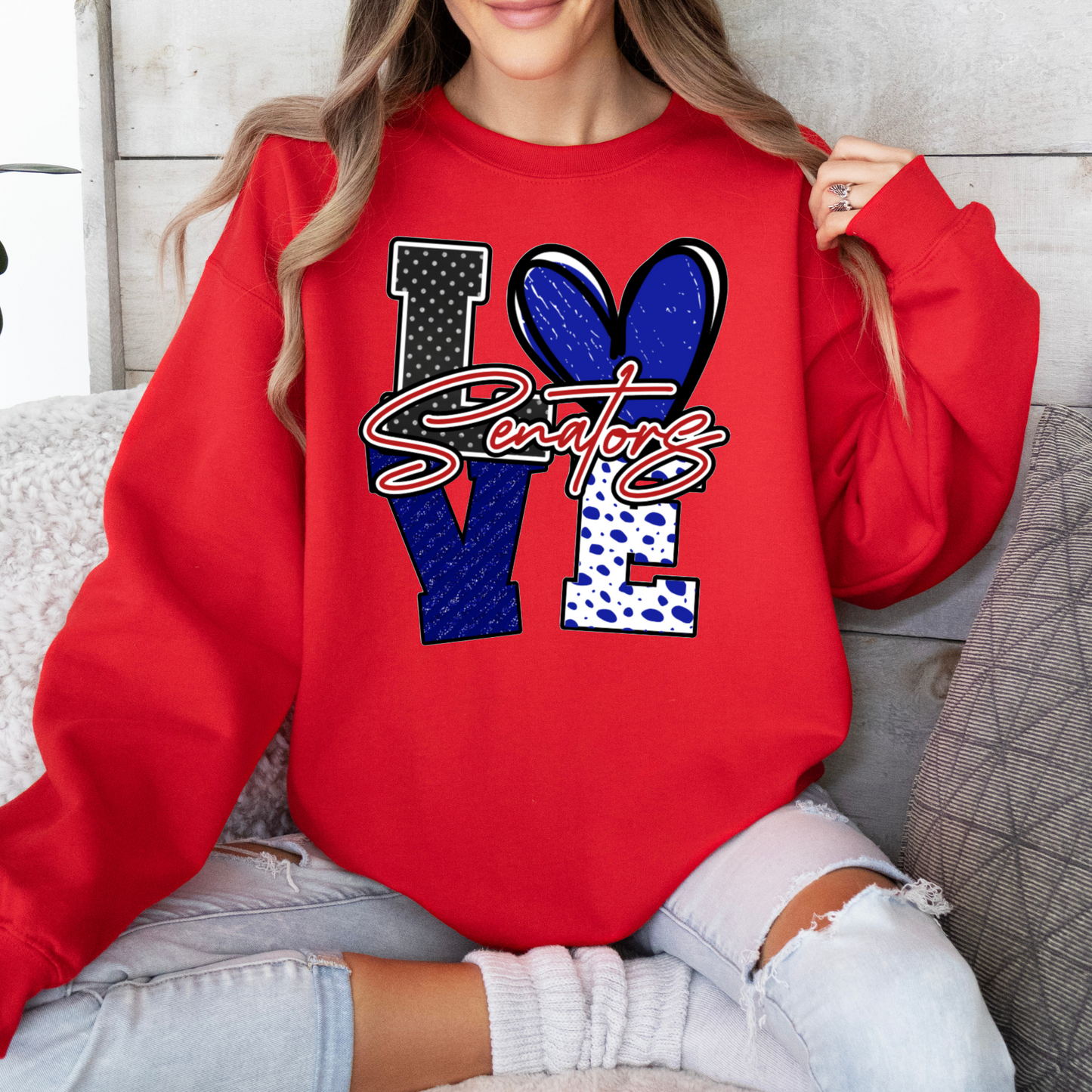 Love Senators Sweatshirt