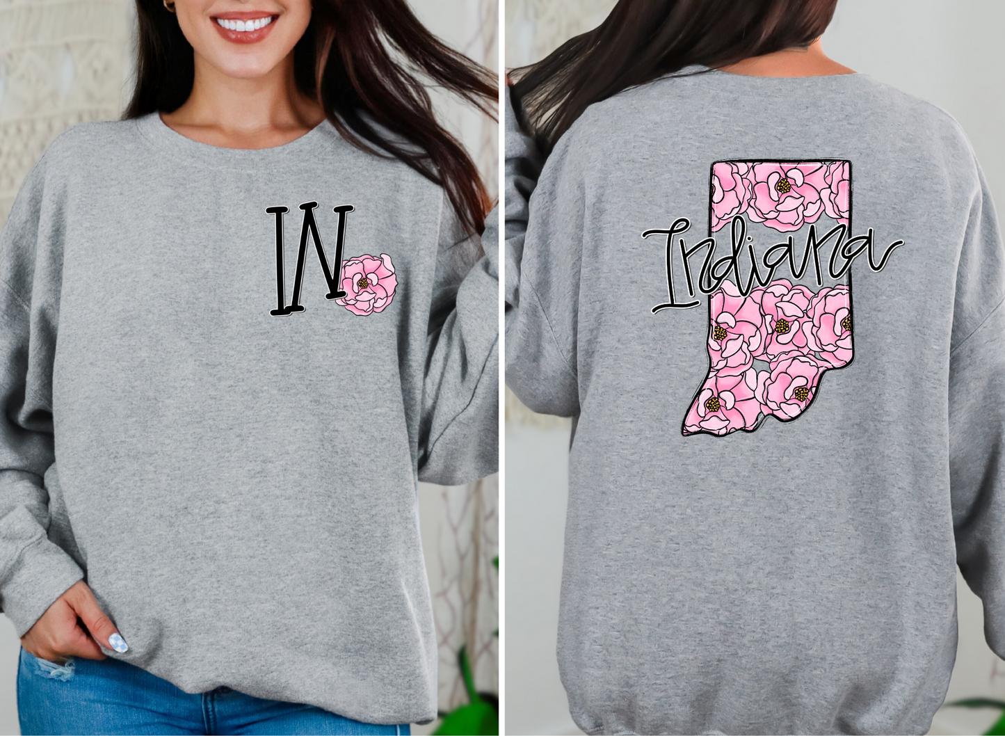 Indiana State Flower Sweatshirt