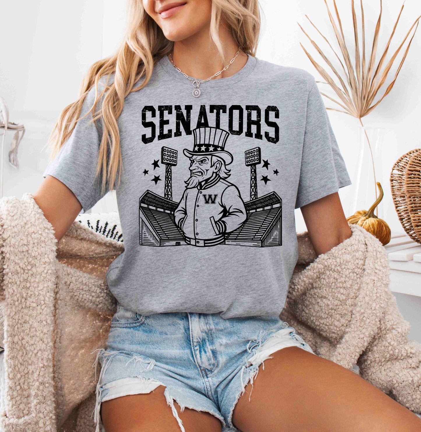Senator Letterman Jacket T-shirt