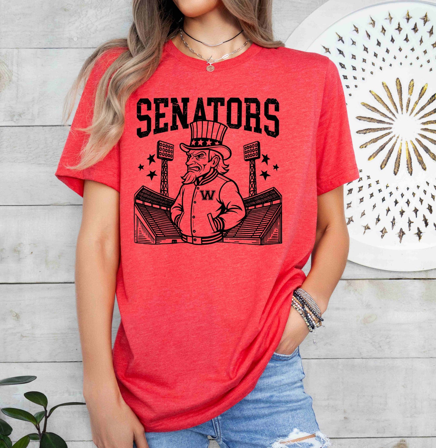 Senator Letterman Jacket T-shirt