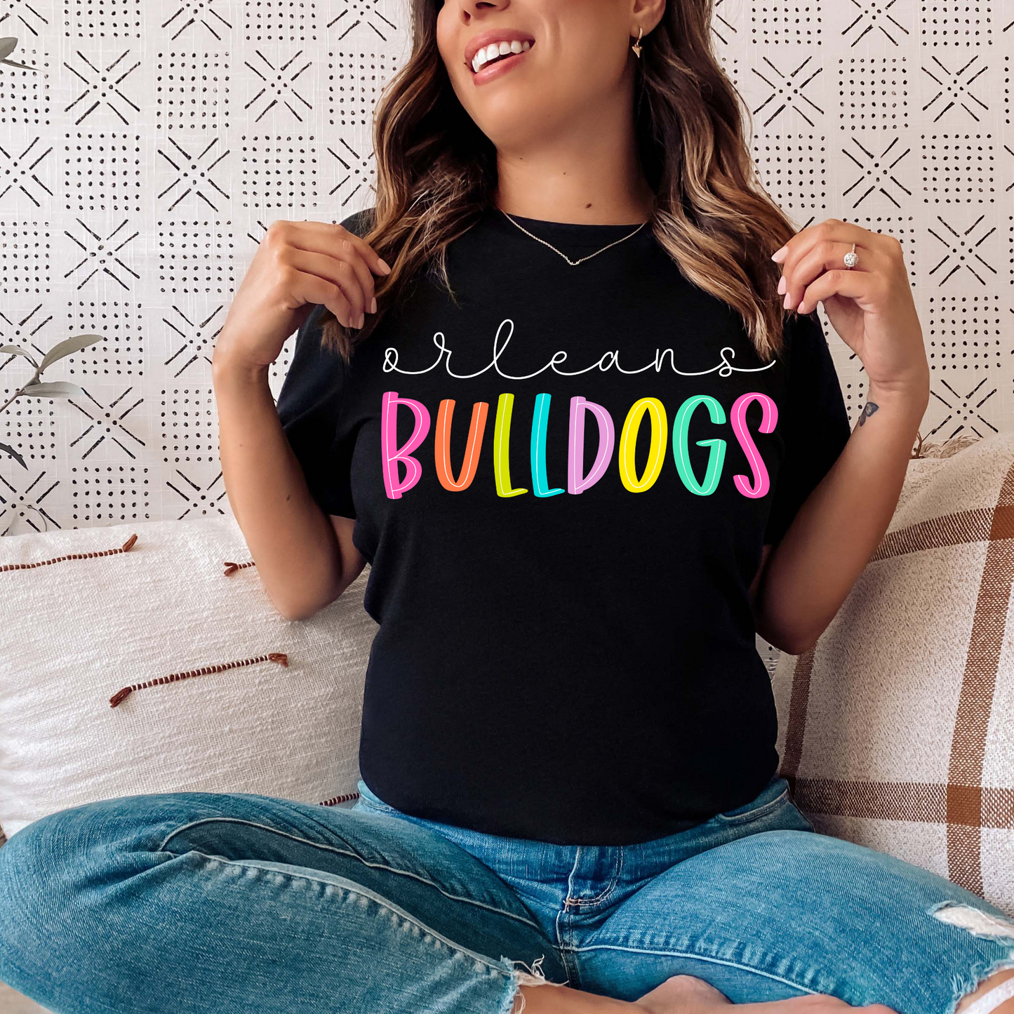 Blackhawks Funky Letter Shirt