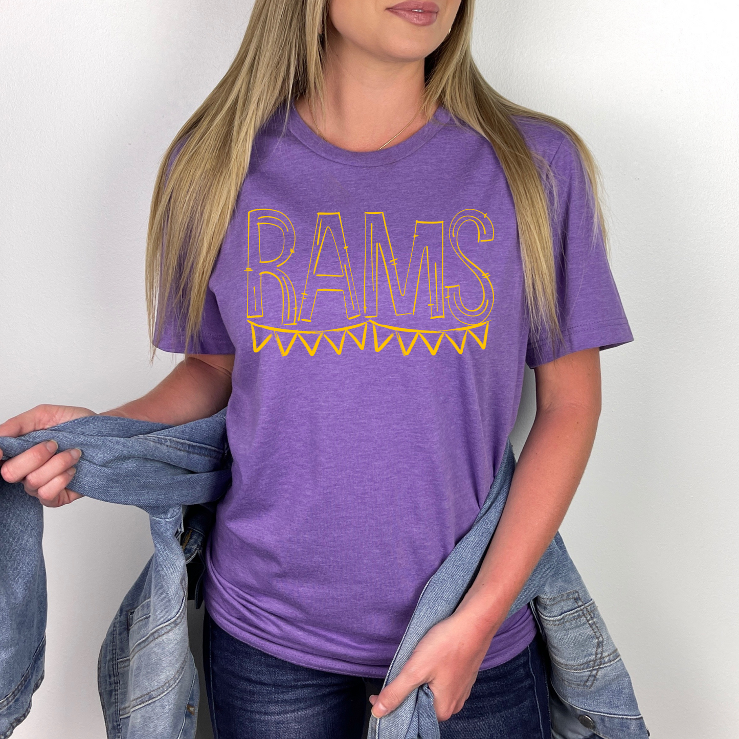 Rams Sketchy Pennant T-shirt