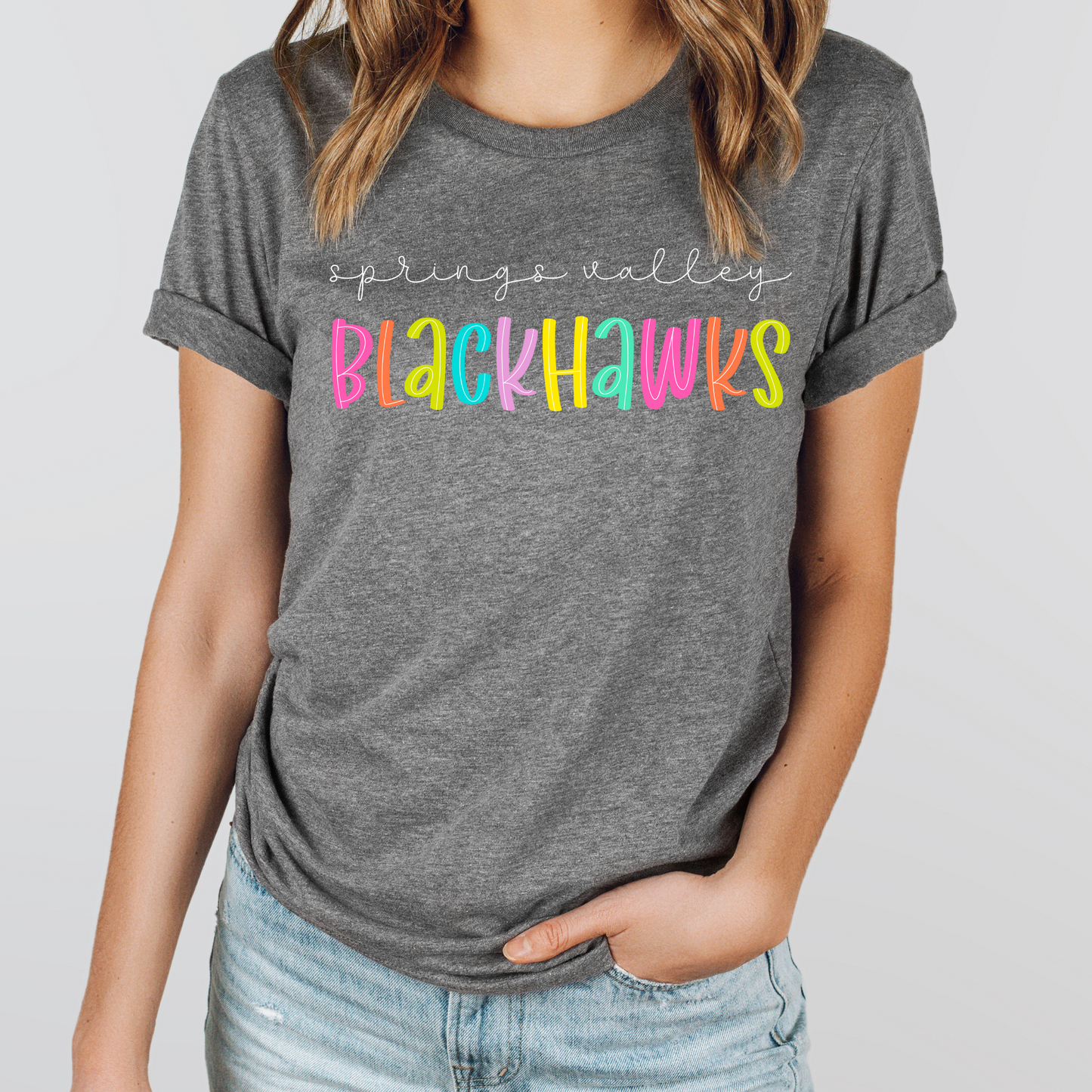 Blackhawks Funky Letter Shirt