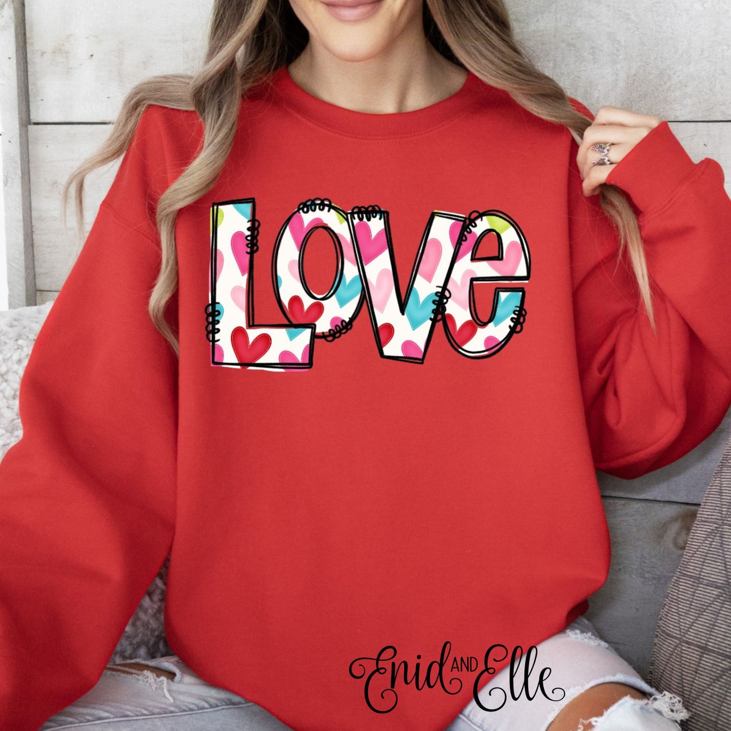Love Heart Sweatshirt