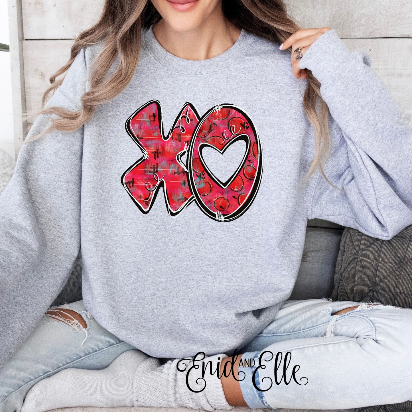 XO Heart Sweatshirt