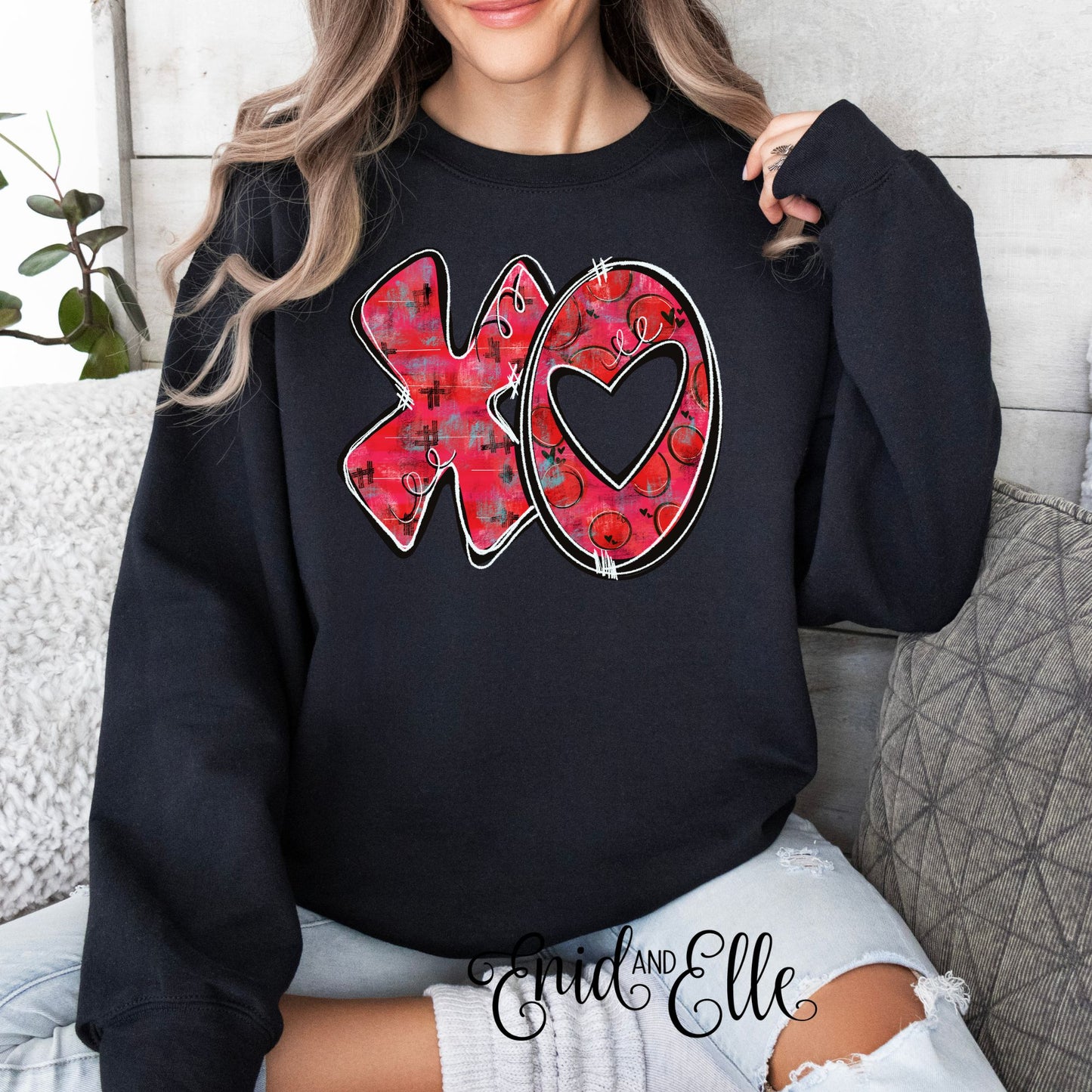 XO Heart Sweatshirt