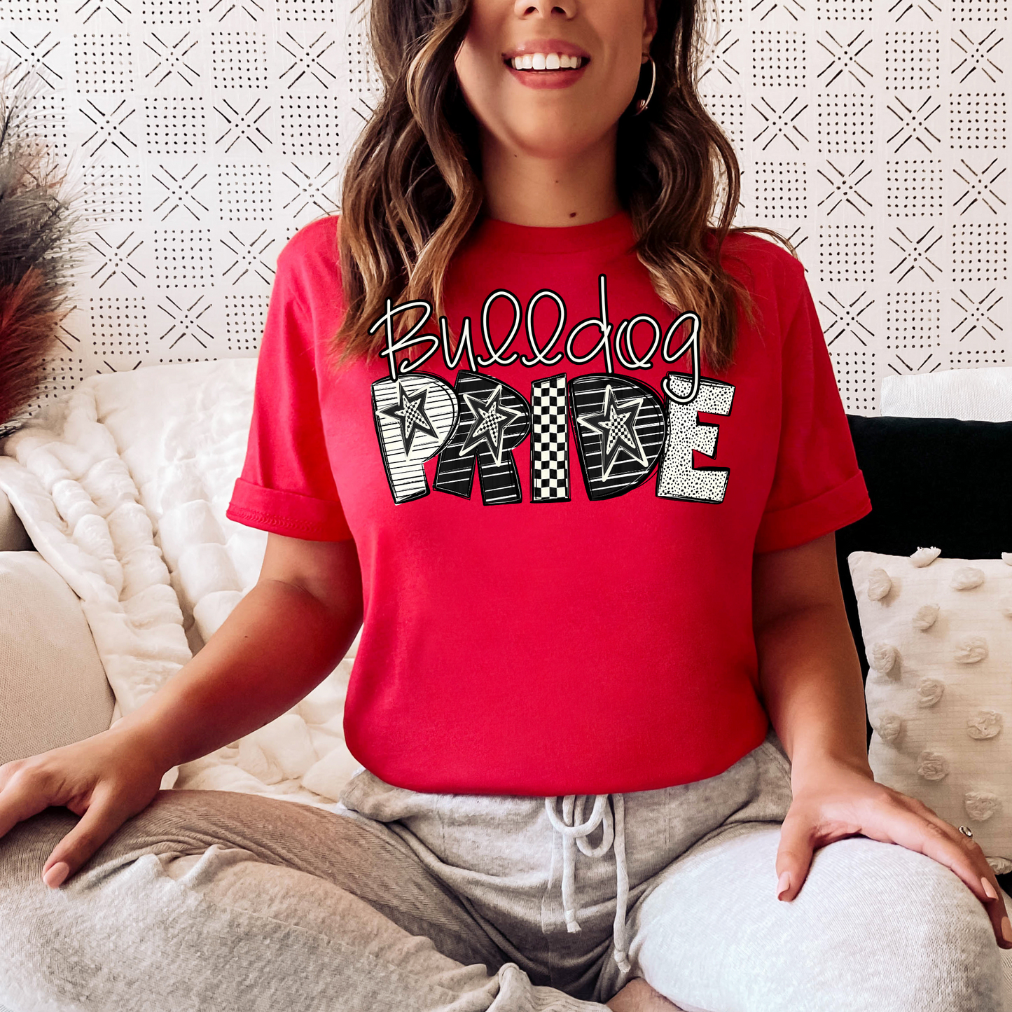 Bulldog Star Pride Bella Canvas T-Shirt
