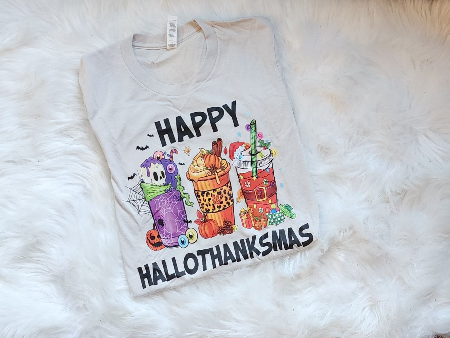 Happy Hallothanksmas T-shirt
