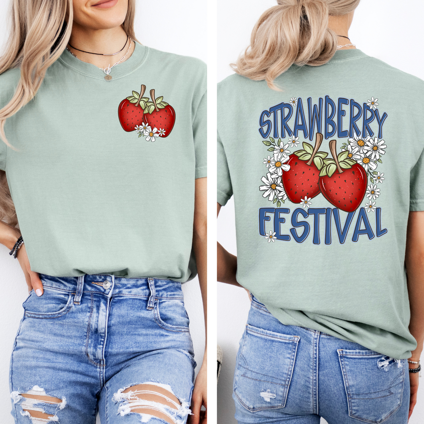 Strawberry Festival Comfort Colors Shirt