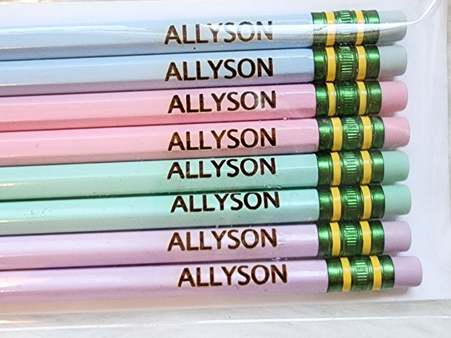 Custom Name Pencils
