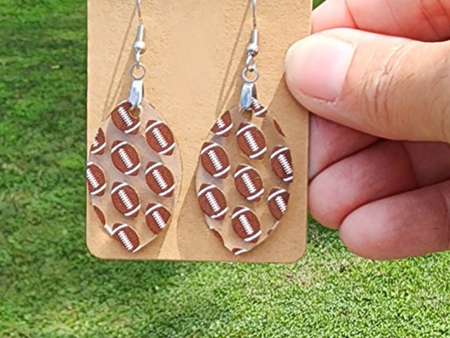 Football Earrings