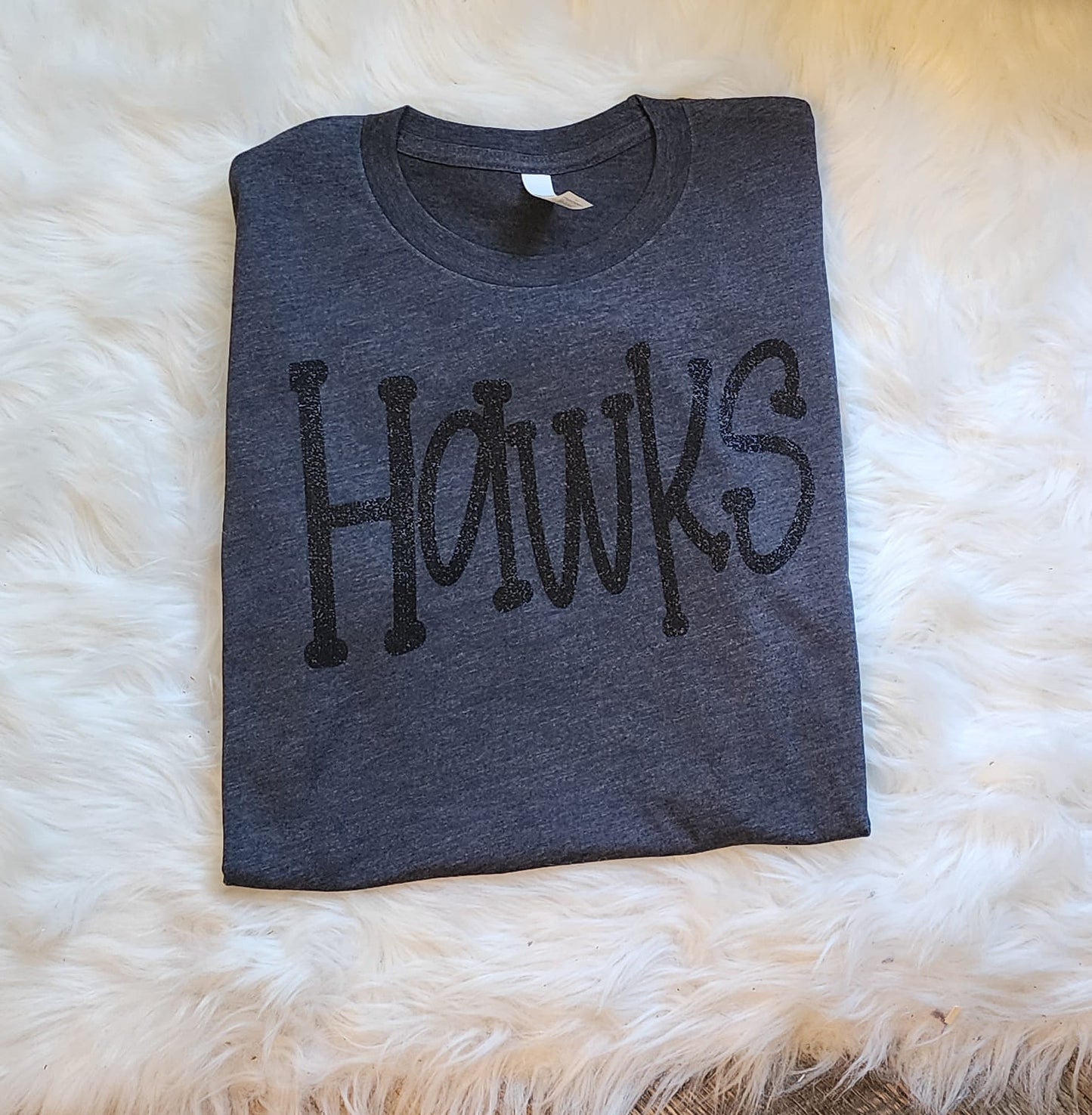 Hawks Glitter Spirit Shirt