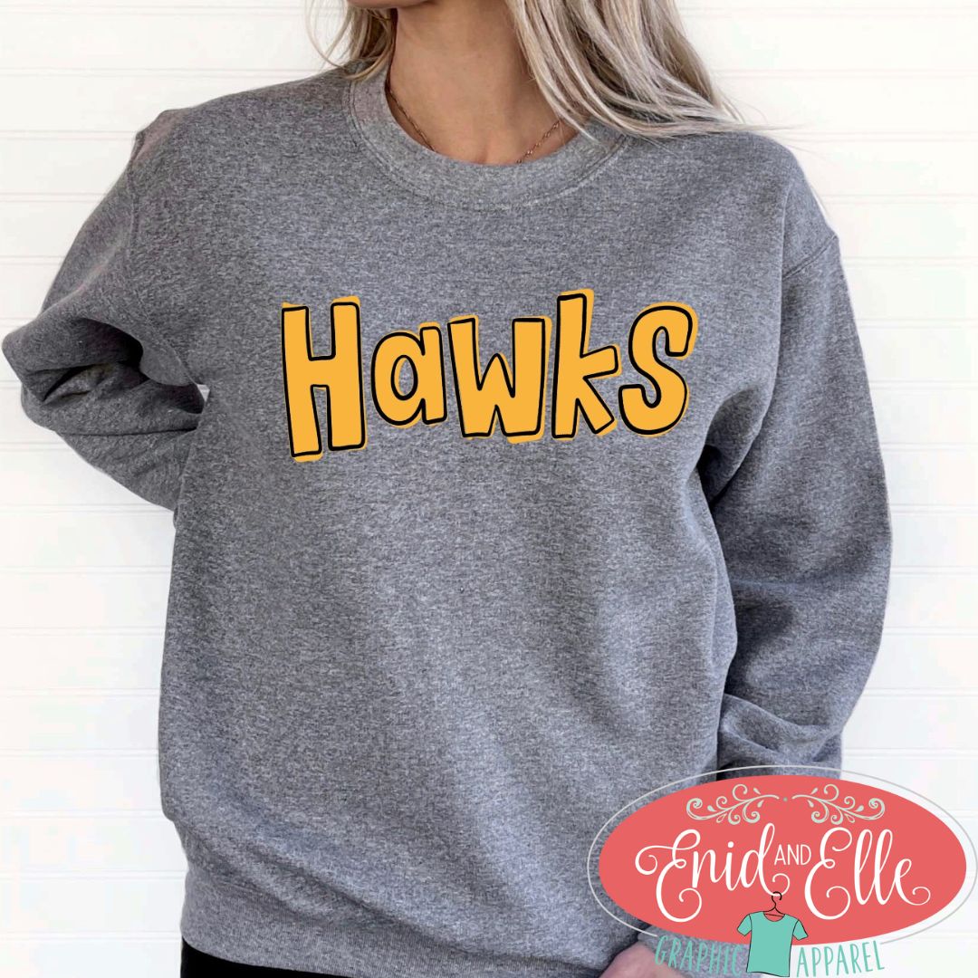 Hawks Doodle Sweatshirt