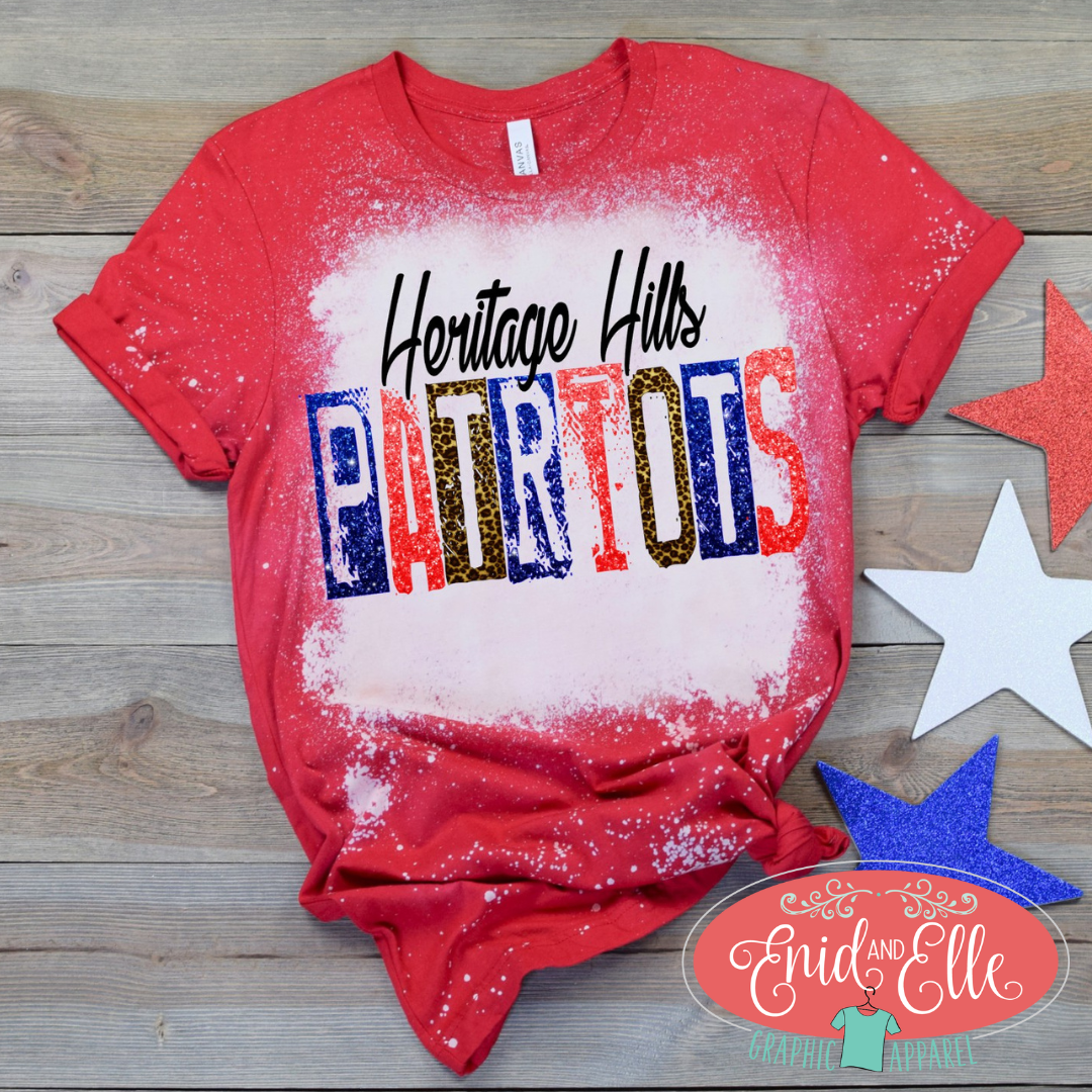 Heritage Hills Grunge Bleached Shirt