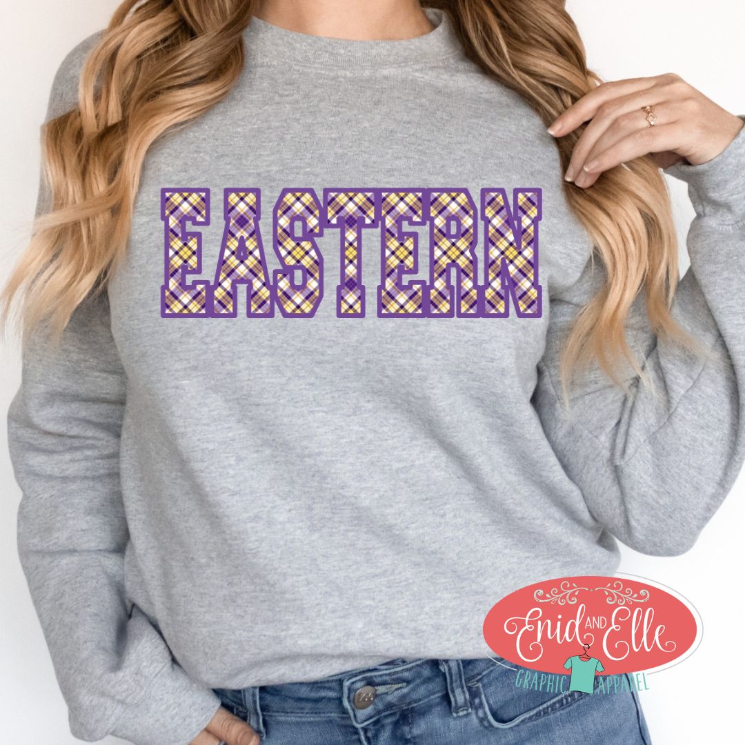 Eastern Plaid Sweatshirt