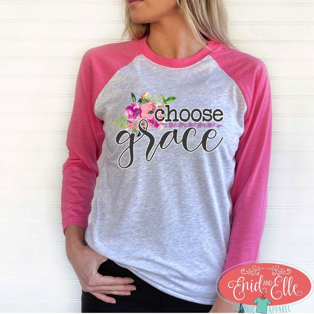Choose Grace Raglan