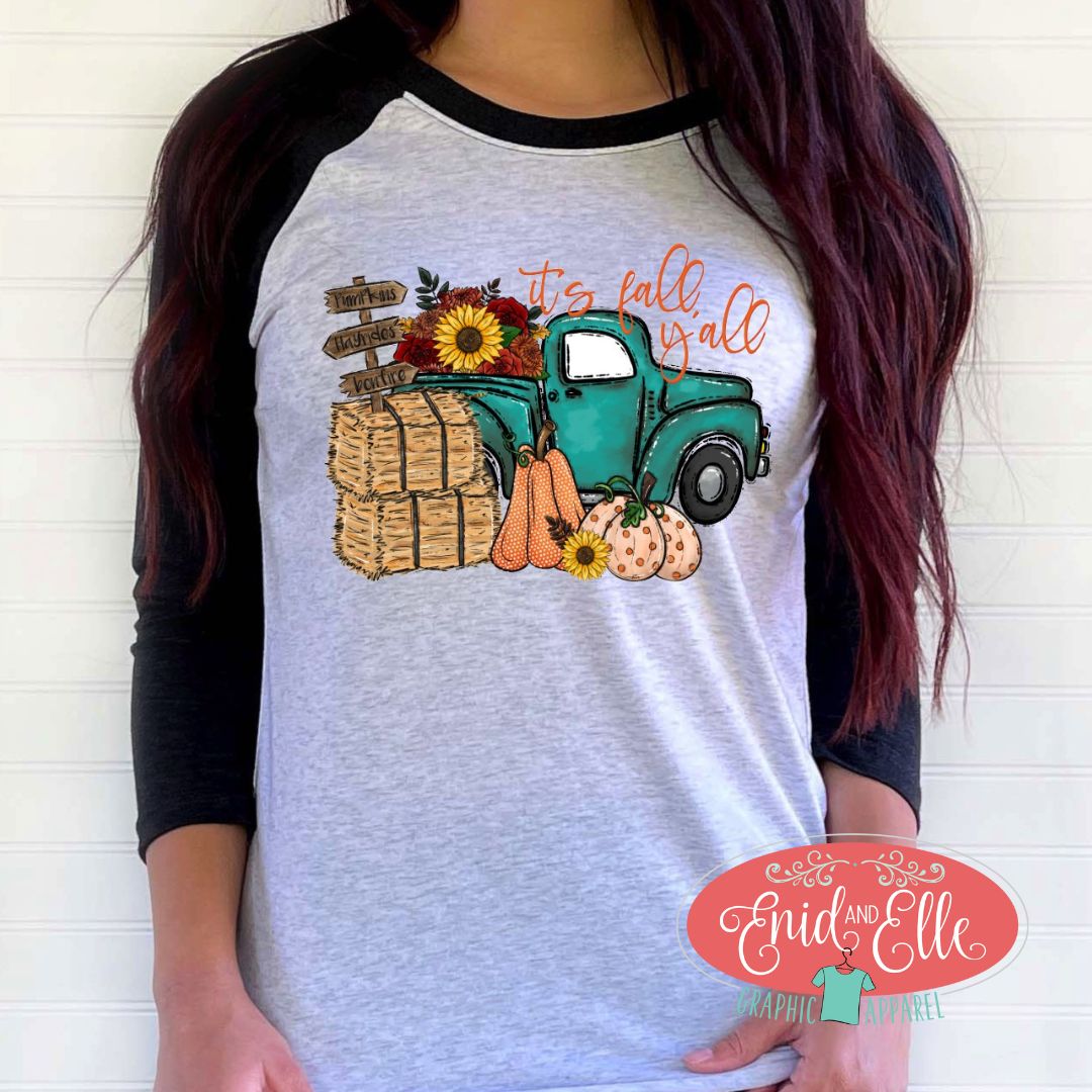 It's Fall Y'all Raglan