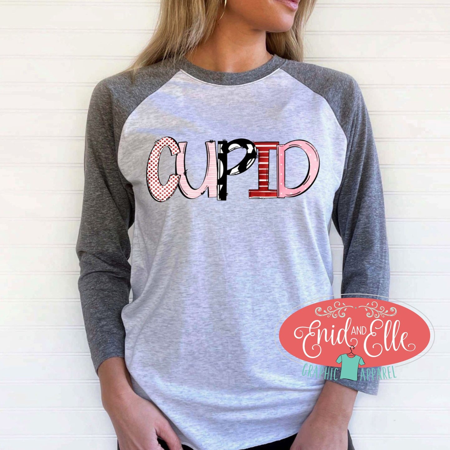Cupid Valentine's Day Raglan Shirt