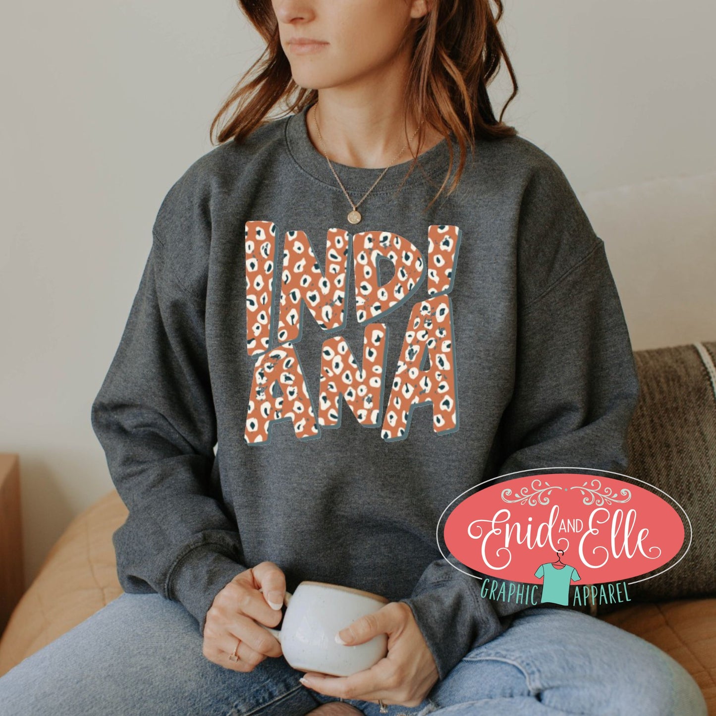 Indiana Leopard Sweatshirt