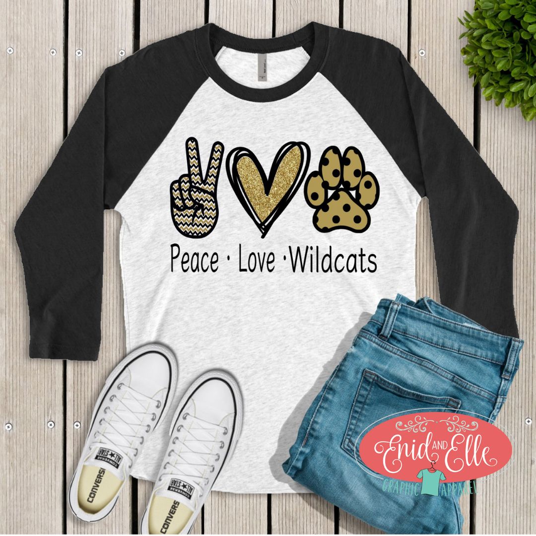 Peace Love Jasper Wildcats