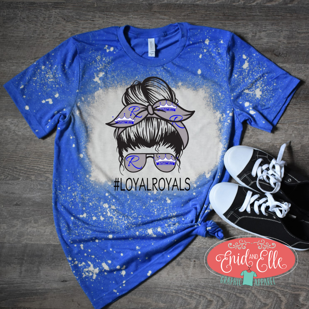 Loyal Royals Messy Bun