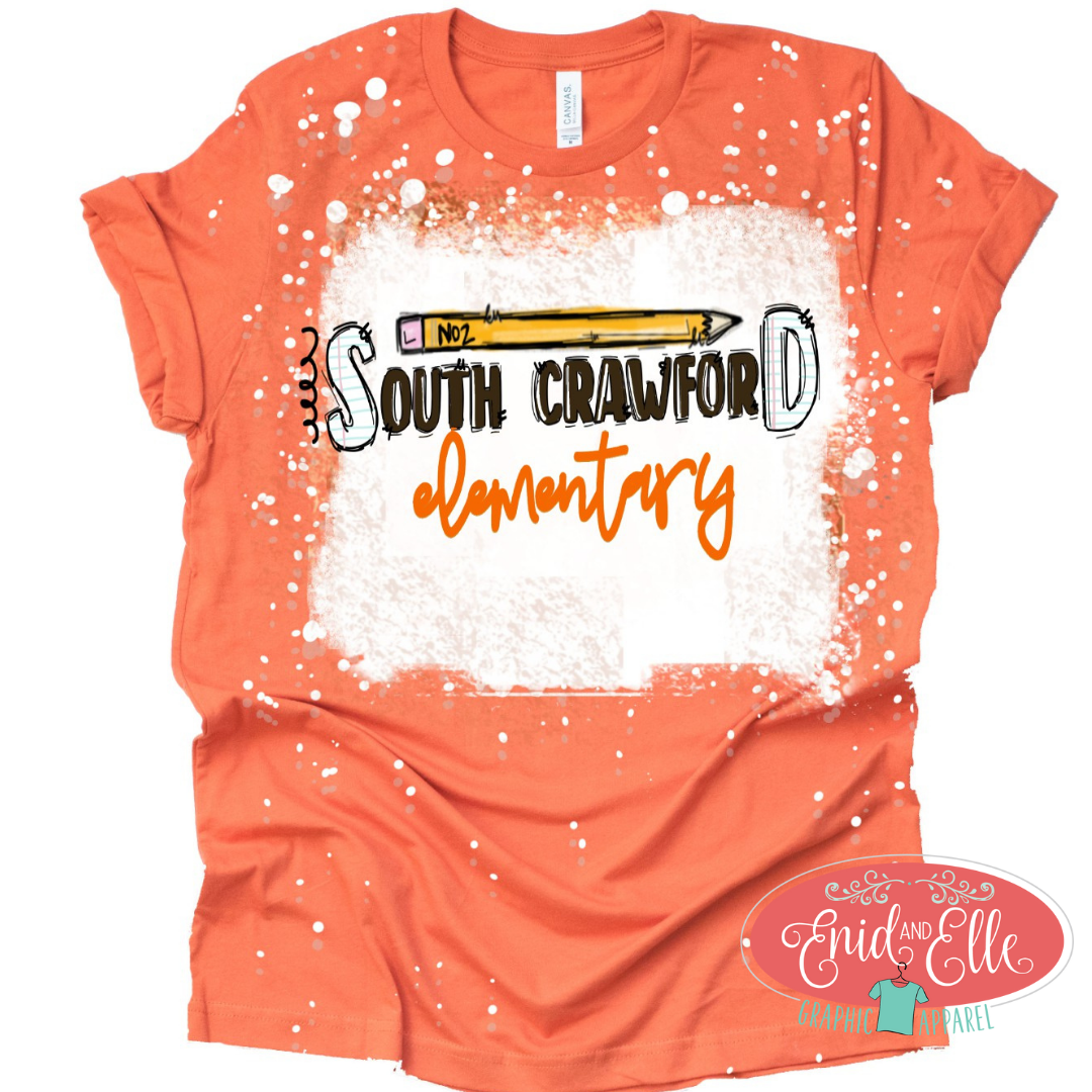 South Crawford Bleached Pencil Shirt