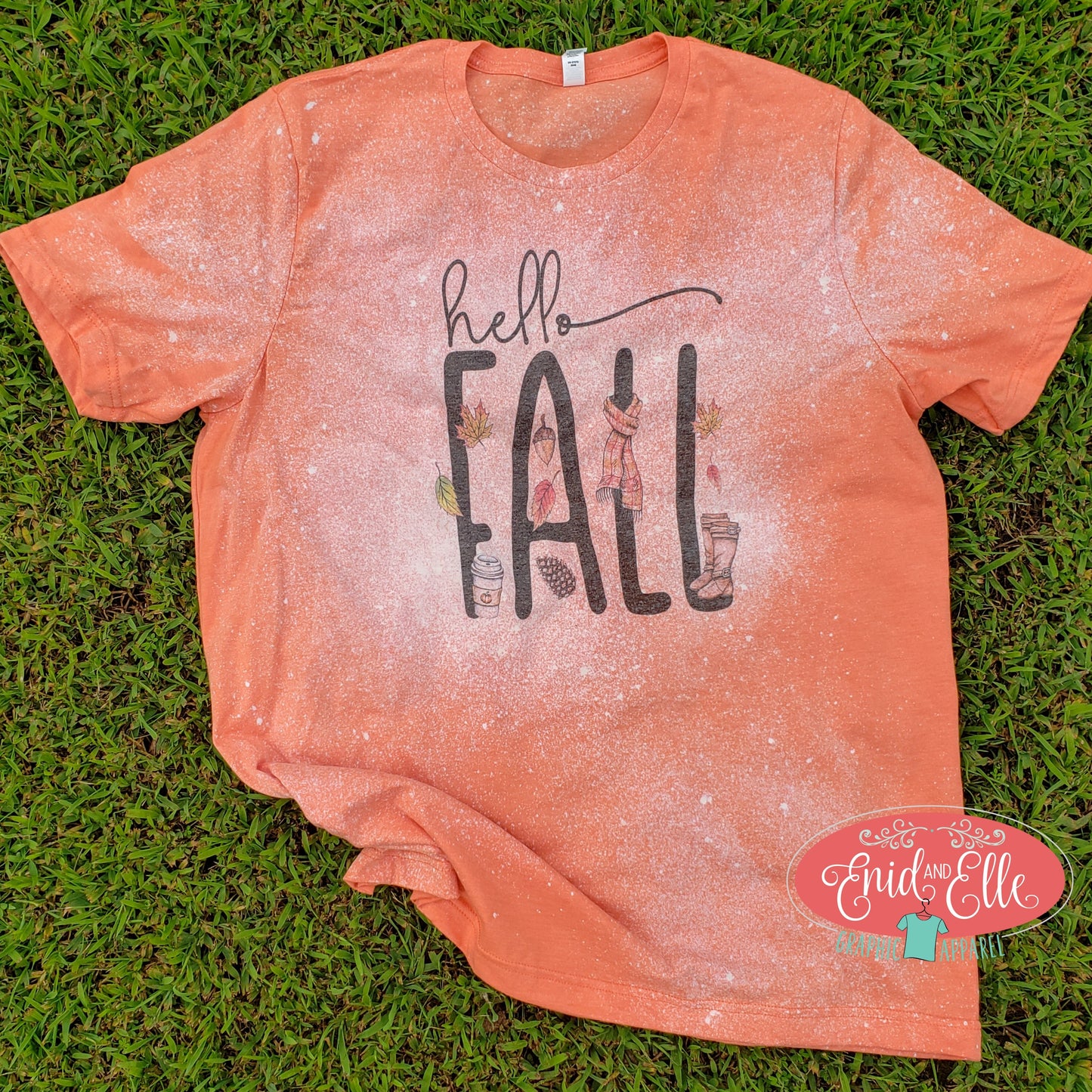 Hello Fall T-shirt - Enid & Elle