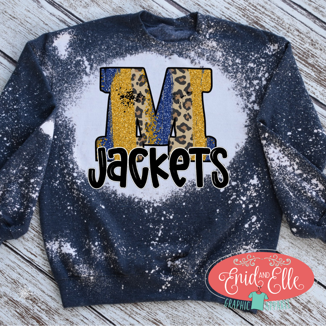 Jackets Bleached Sweatshirt