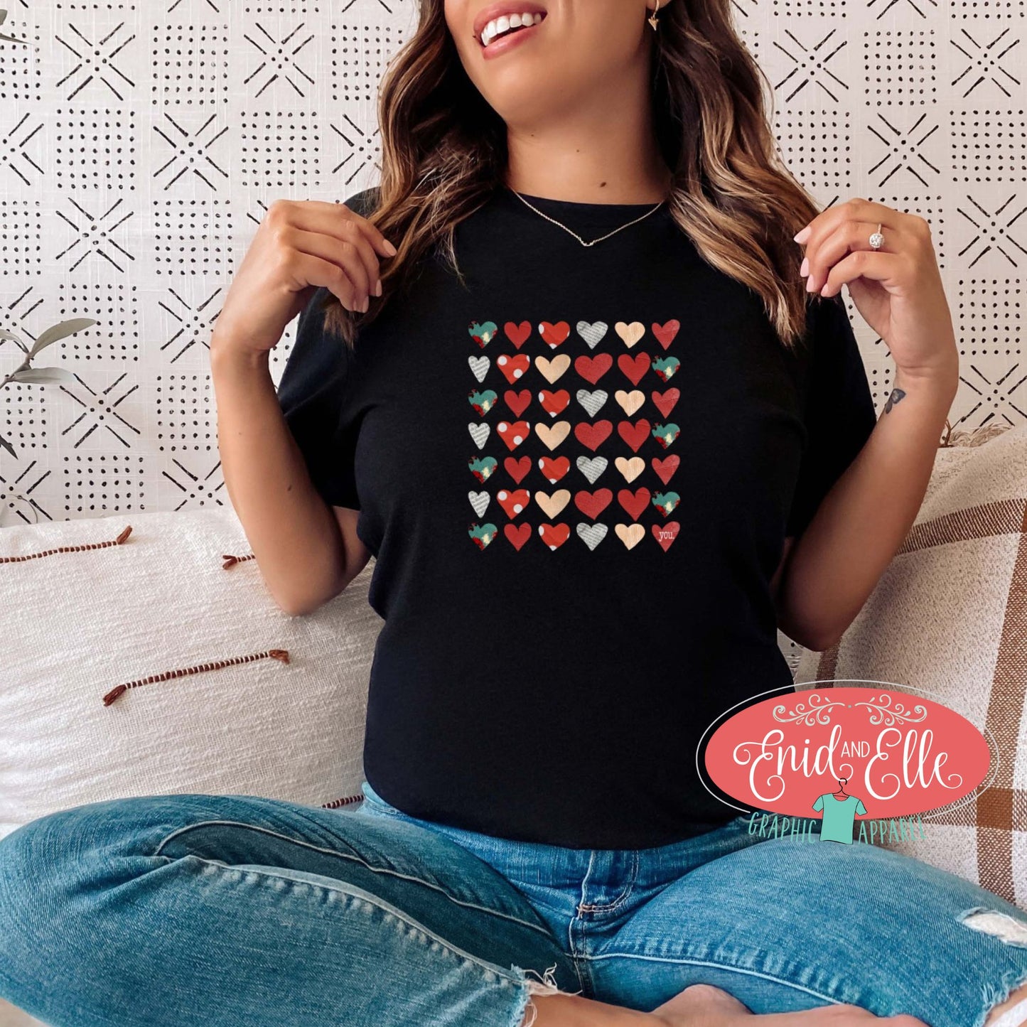 Heart Valentine's Day T-shirt