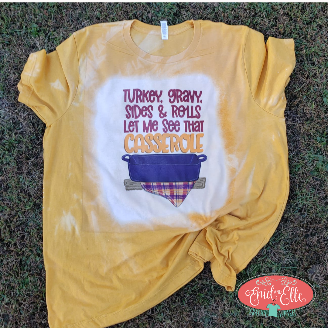 Turkey, Gravy, Casserole