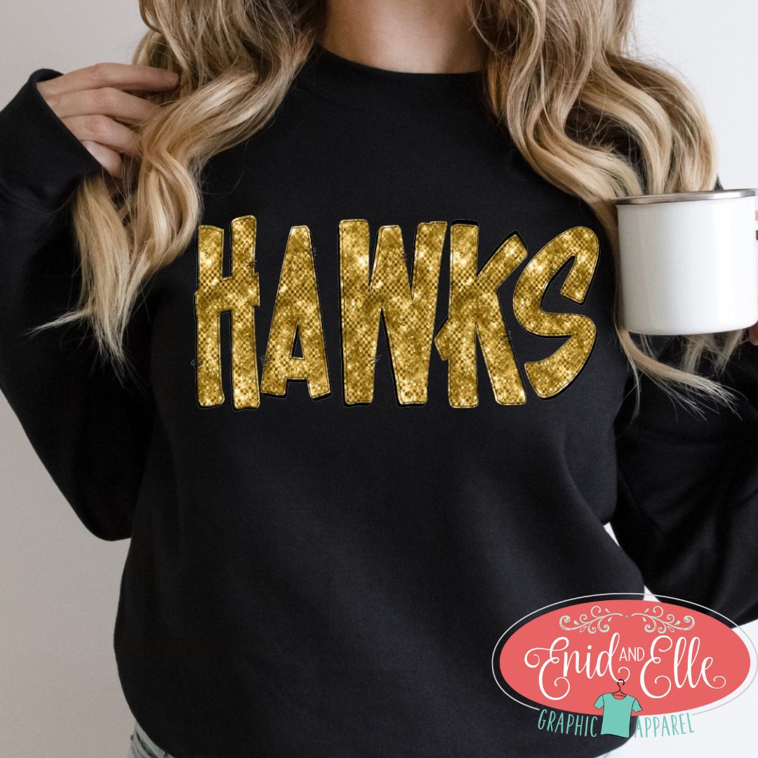 Hawks Bling Sweatshirt