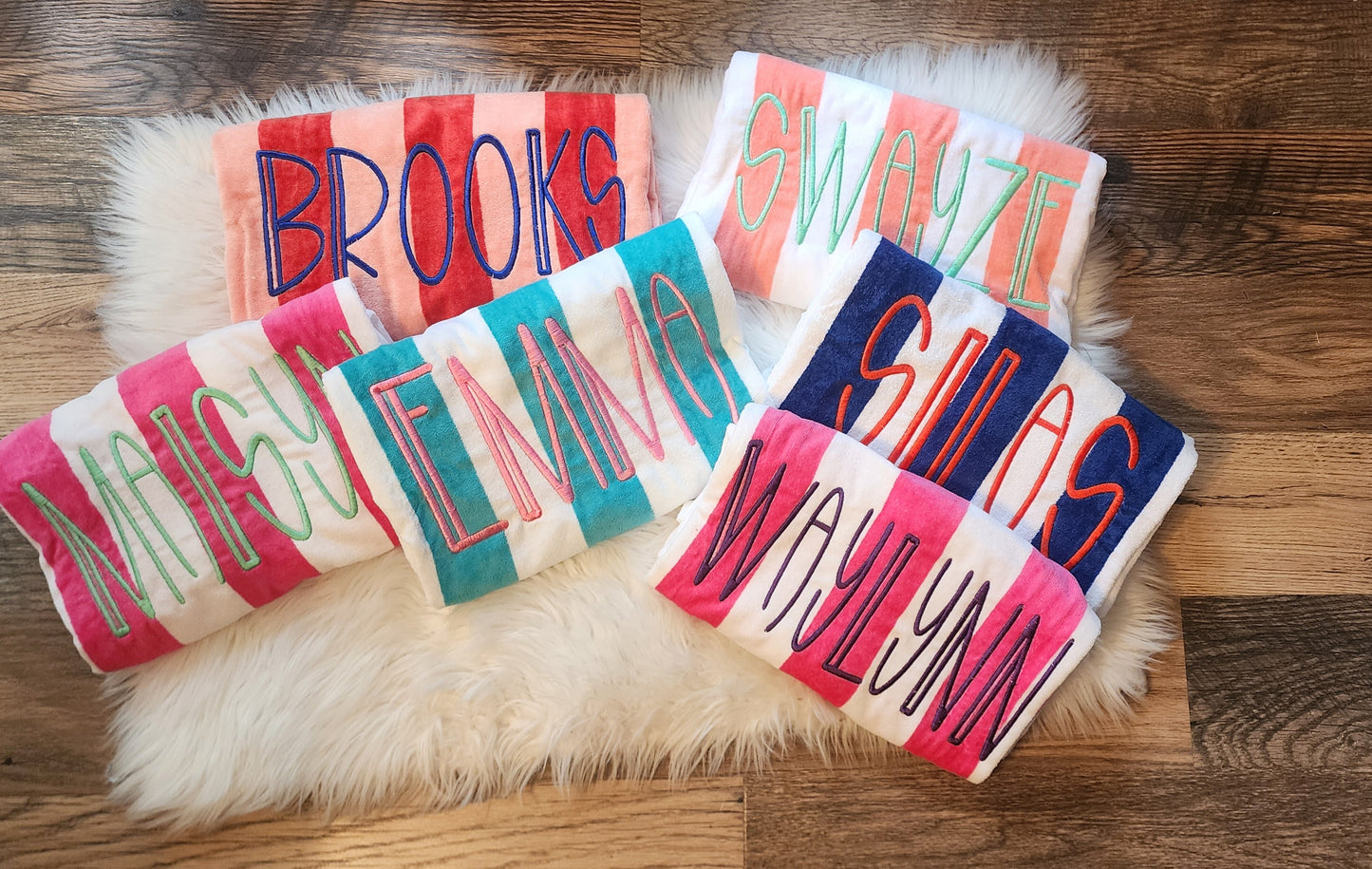 Personalized Beach Towels