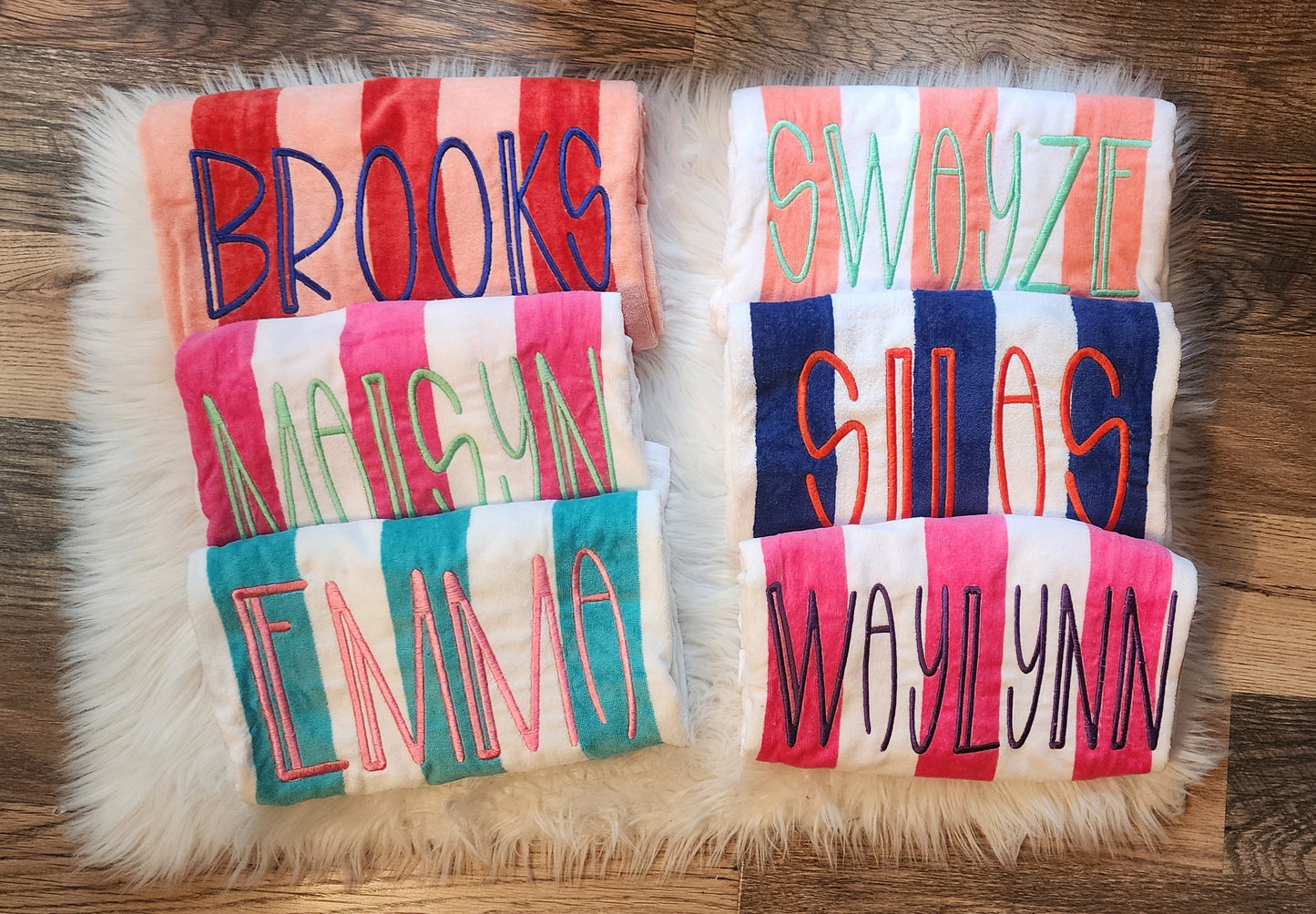 Personalized Beach Towels