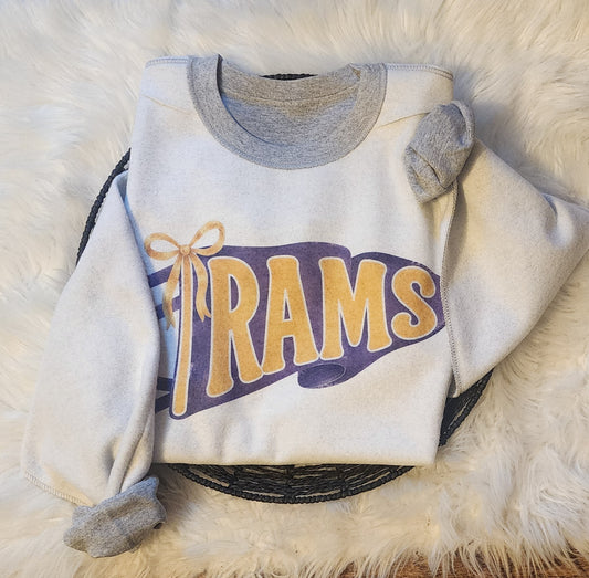 Inside Out Pennant Sweatshirt!