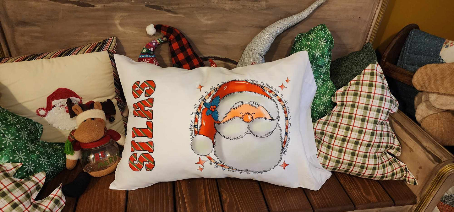 Personalized Christmas Pillowcase