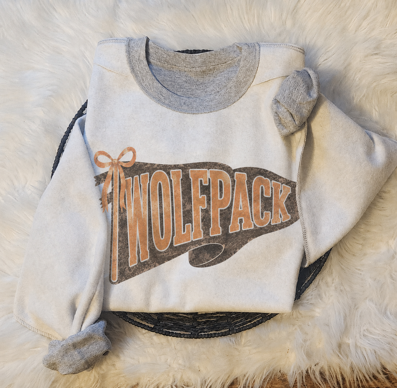 Inside Out Pennant Sweatshirt!