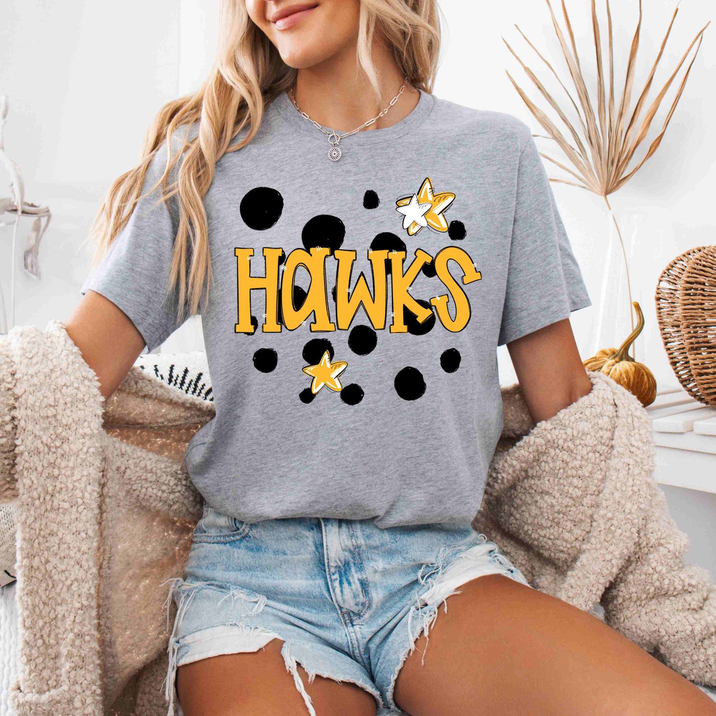 Dots and Stars Customized Spirit Wear