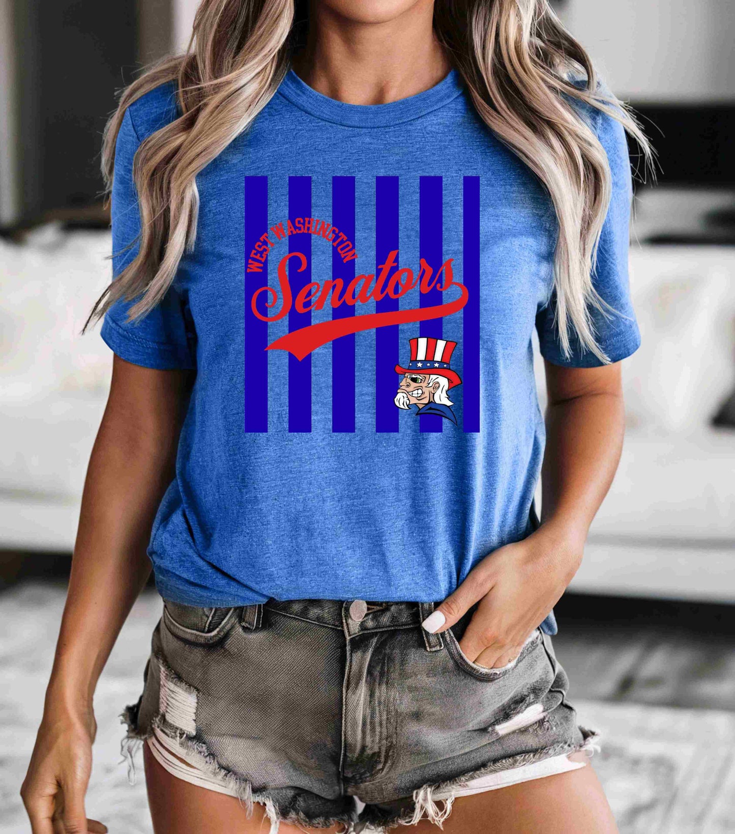 Striped Custom Spirit Wear