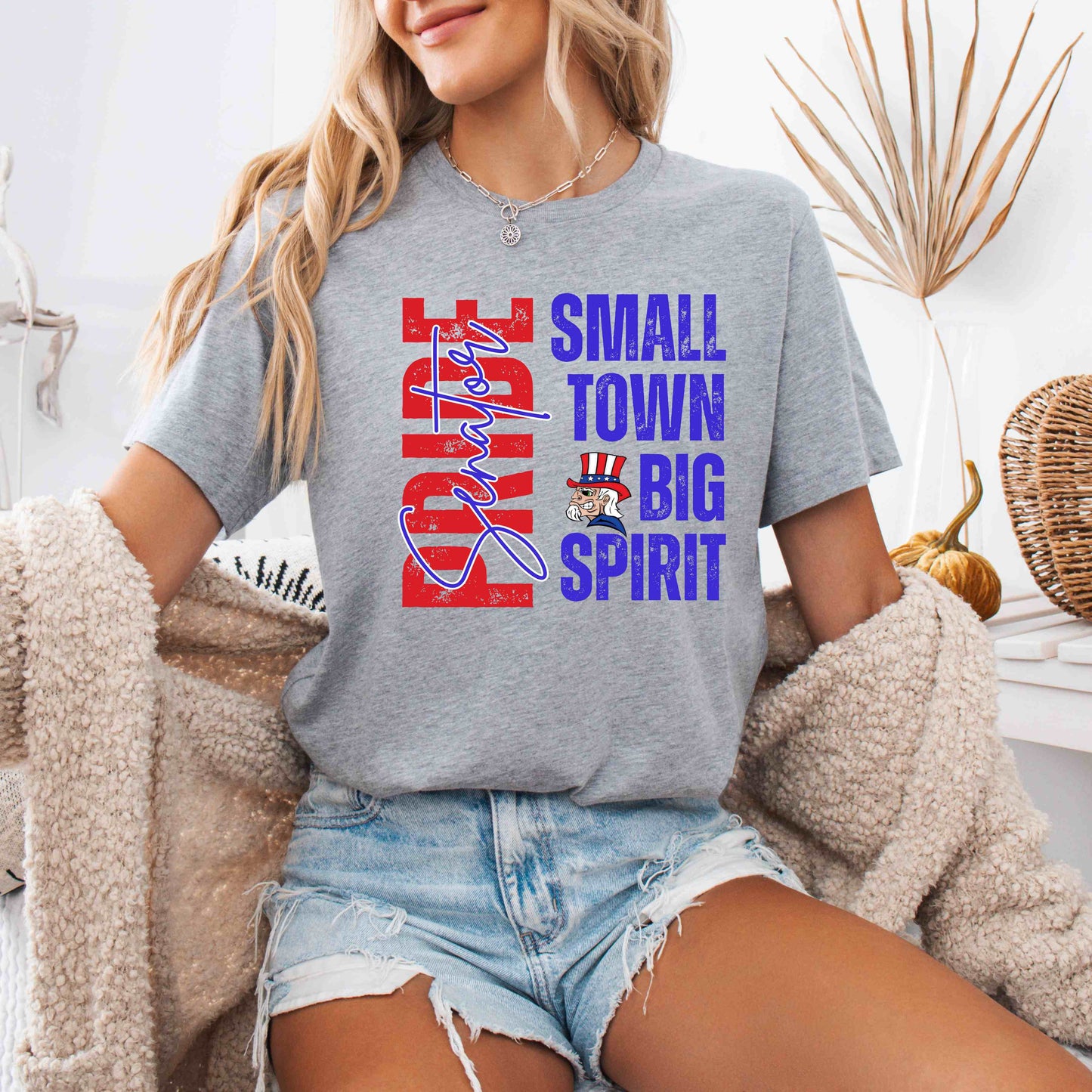 Small Town Big Spirit Custom Spirit Shirt