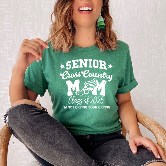 Senior Cross Country Mom  Shirt - Perry Central