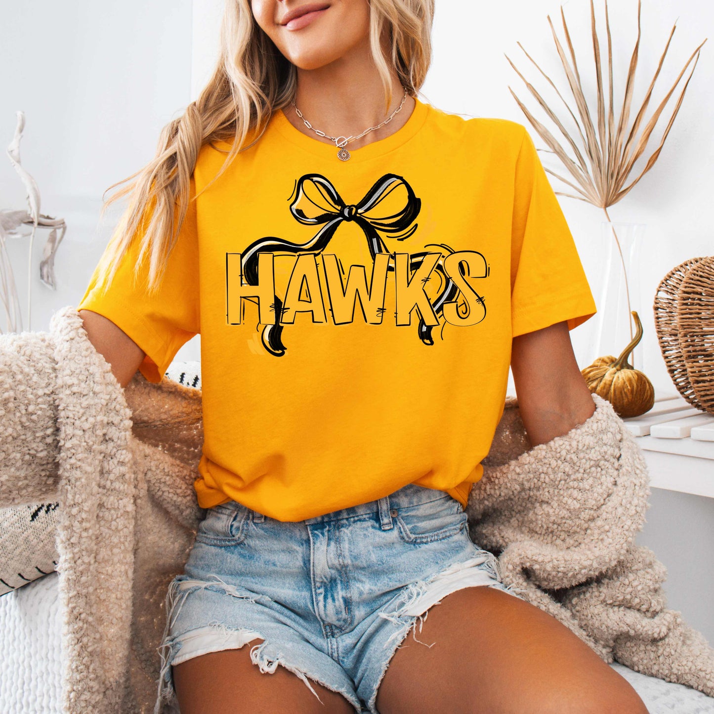Hawks Bow T-shirt