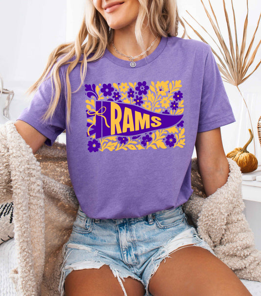 Floral Mascot Shirt